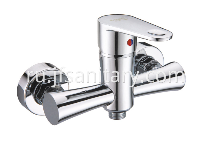 modern shower faucet